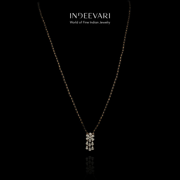 Floral Droplet Mangalsutra