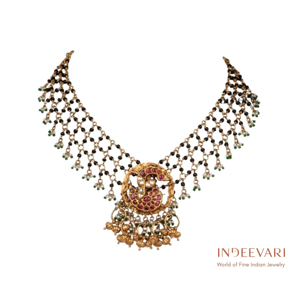 Spellbinding Mesh Gold Necklace