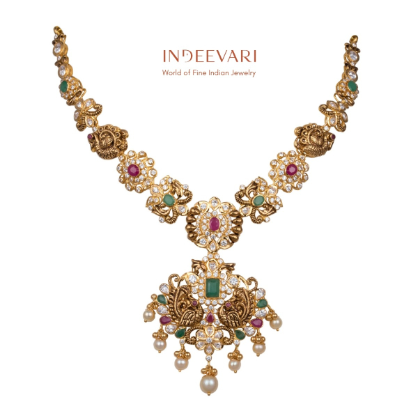 Astounding Multi-Design Golden Necklace