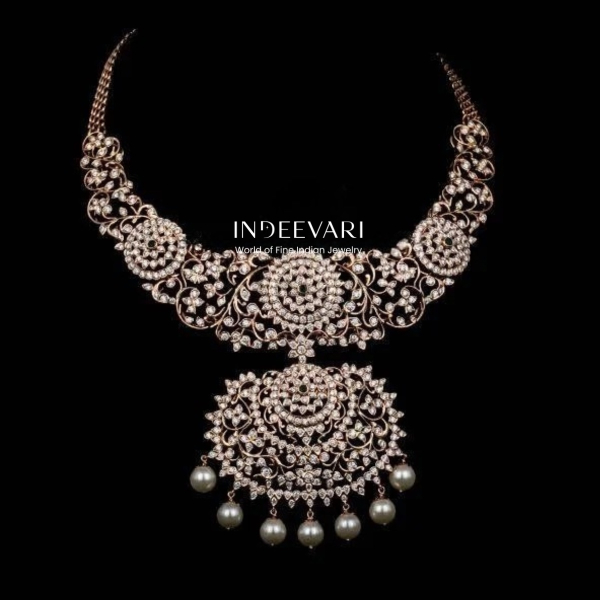 Royal Daisy Diamond Necklace