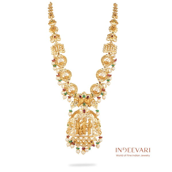 Ram Parivar Antique Necklace