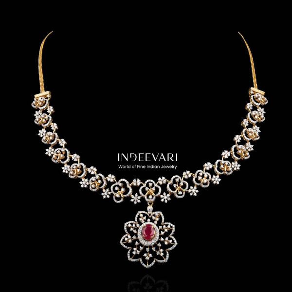 Sorrel Diamond Necklace