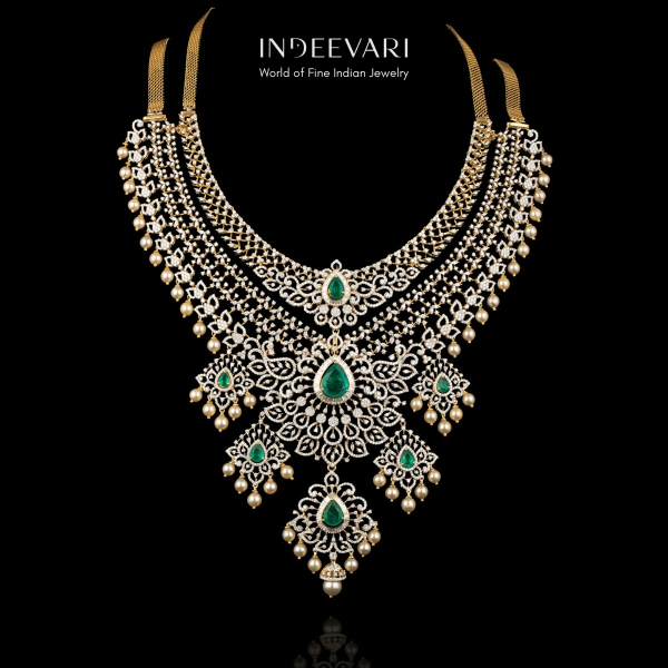 Malavi Two Layered Diamond Necklace