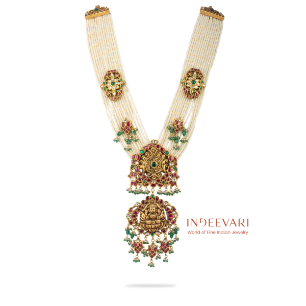 Savitri Pearl Long Necklace