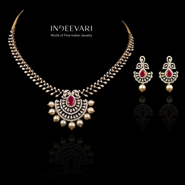 Kiana Diamond Necklace Set
