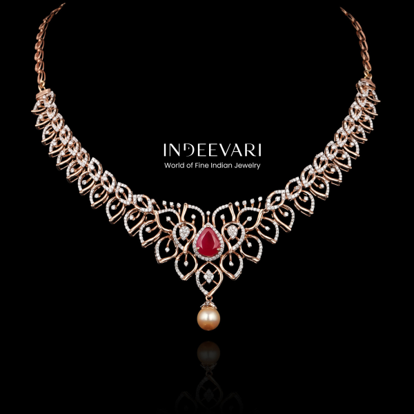 Iris Diamond Necklace
