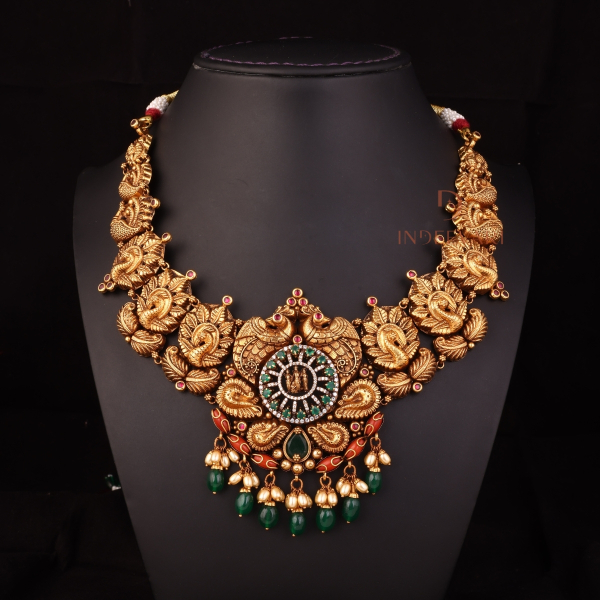 Mithila Mayuri Nakshi Necklace