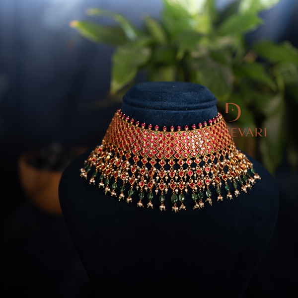 Rajitha Ruby Highness Choker