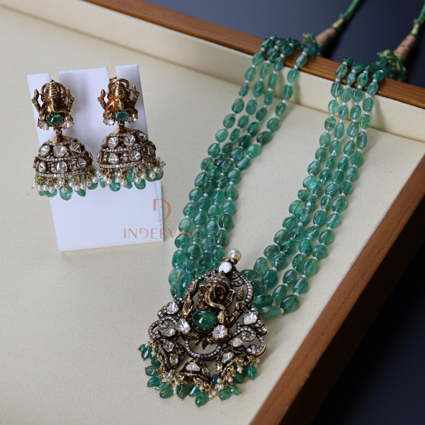 Victorian Ganesha Necklace Set