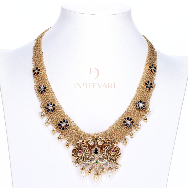 Imperial Mesh Pachiwork Necklace