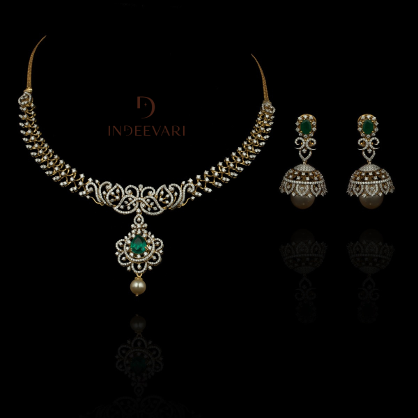 Rivera Diamond Necklace Set