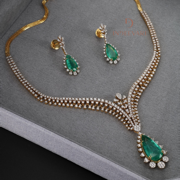 The Diamond Radiance Necklace Set
