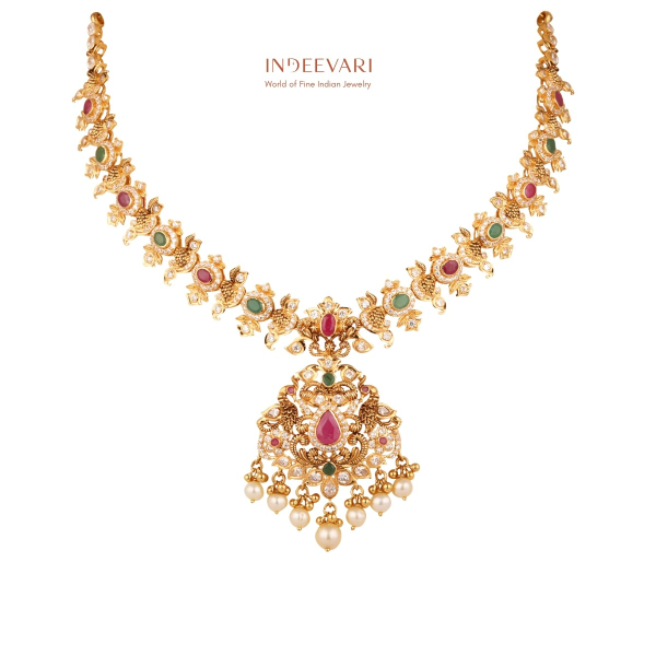 Chitra Pachiwork Short Necklace