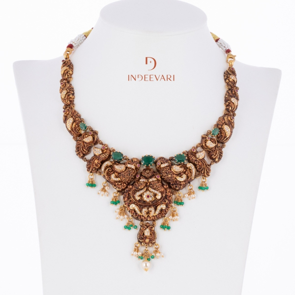 Chitra Mayuri Nakshi Necklace