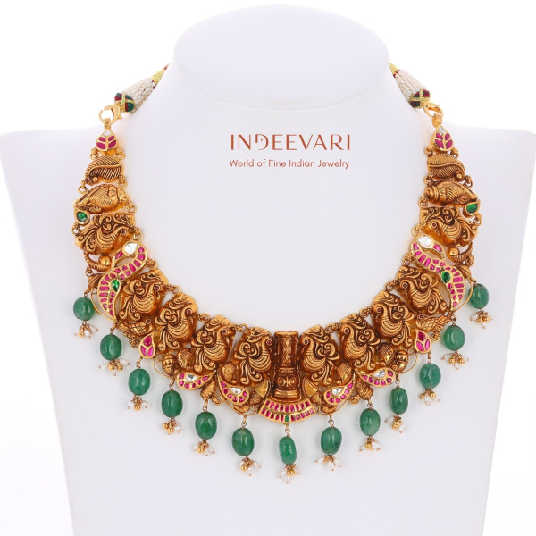 Divine Emerald Peacock Haram