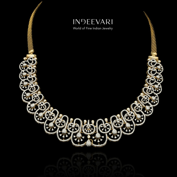 Eisha Statement Diamond Necklace