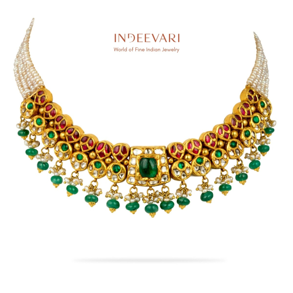 Heena Pearl Choker