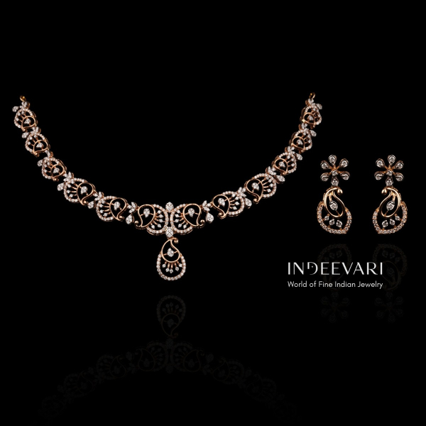 Reena Diamond Necklace Set