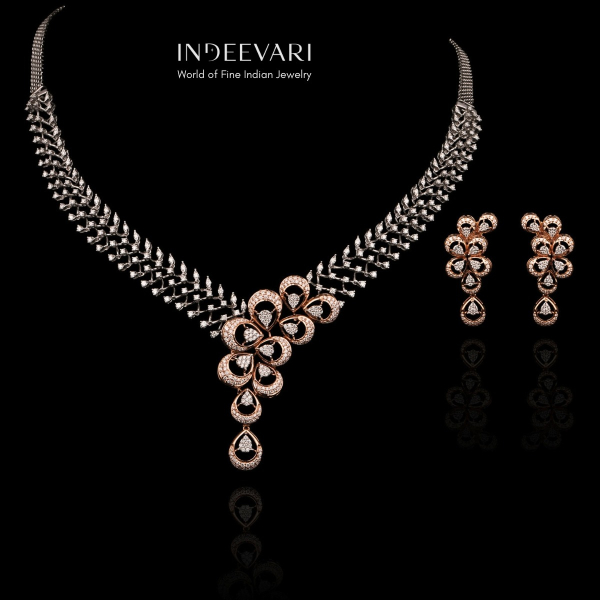 Ragi Diamond Necklace Set