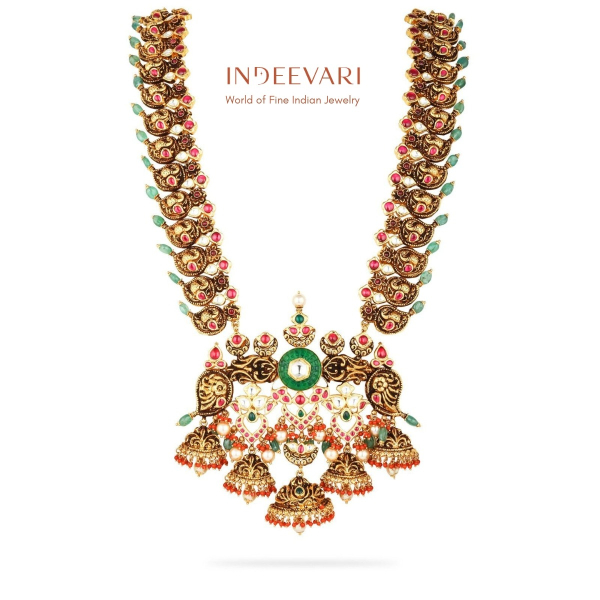 Shubha Antique Haram Necklace 