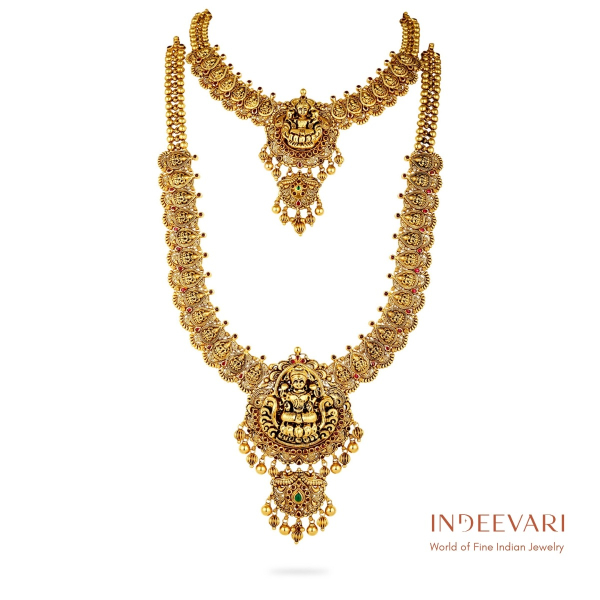 Shridevi Antique Haram Necklace 