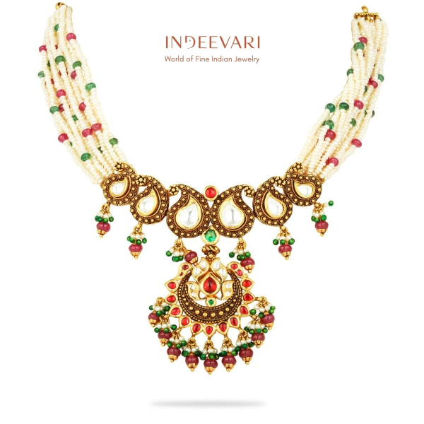 Mohana Traditional Pearl Necklace
