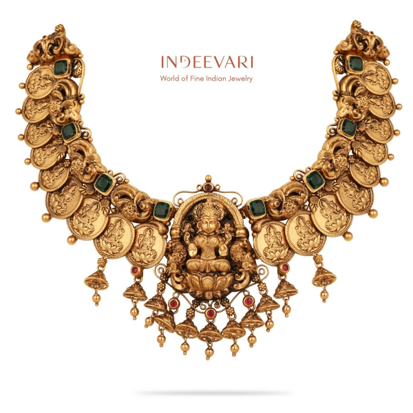 Urmi Pota Antique Temple Collection necklace