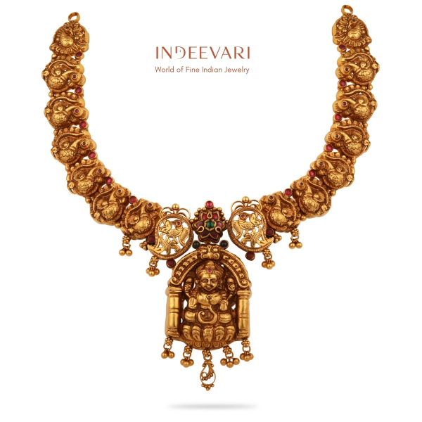 Dhana Antique Temple Collection Necklace