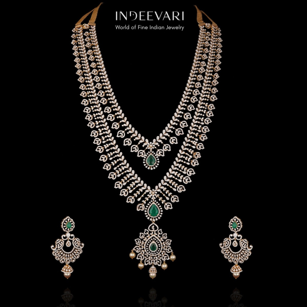 Tvisha Diamond Detachable Necklace Set