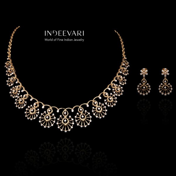 Tanya Diamond Necklace Set