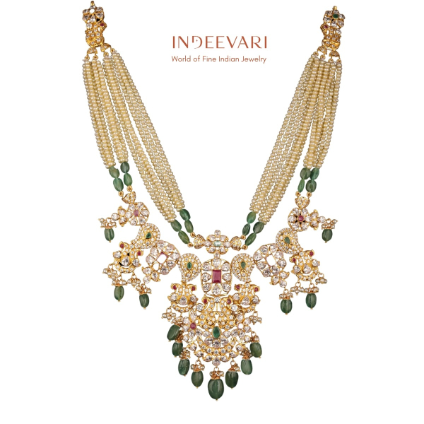 Riva Ruby and Emerald Necklace
