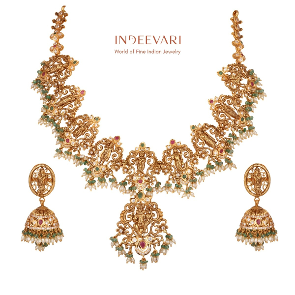 Dashavataram Necklace Set