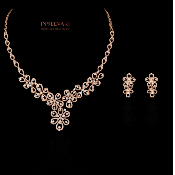 Geet Diamond Necklace Set