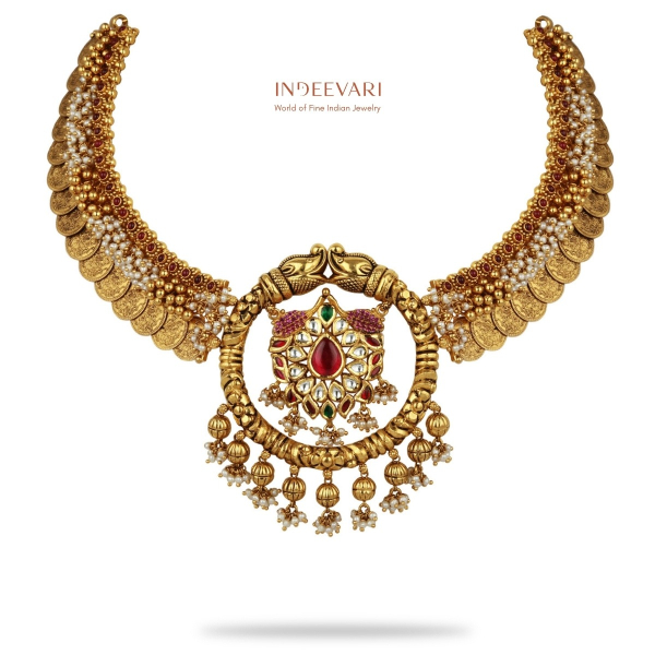 Giva Antique Kasu Necklace