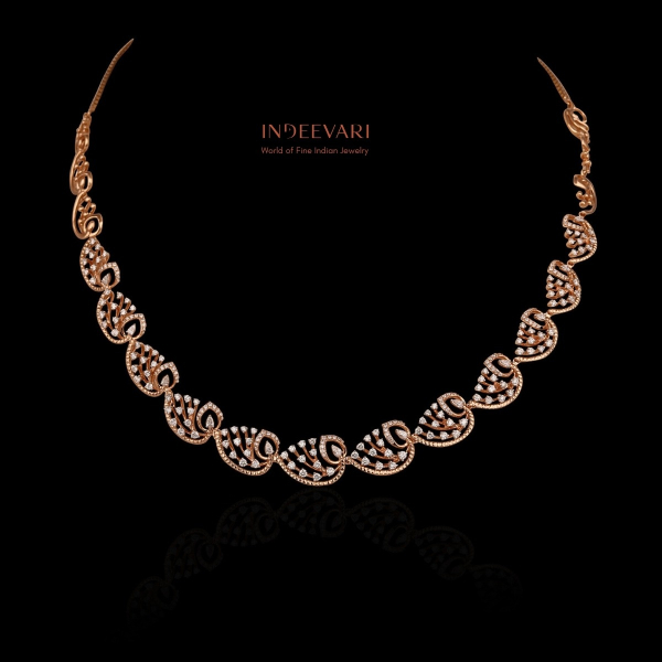 Swara Diamond Necklace Set