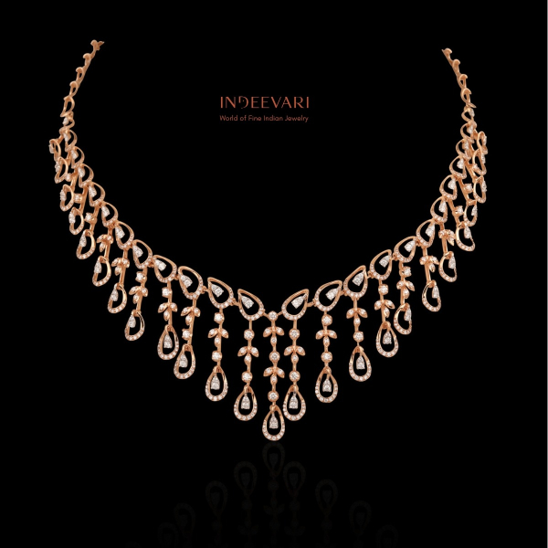 Zvyana Diamond Necklace Set
