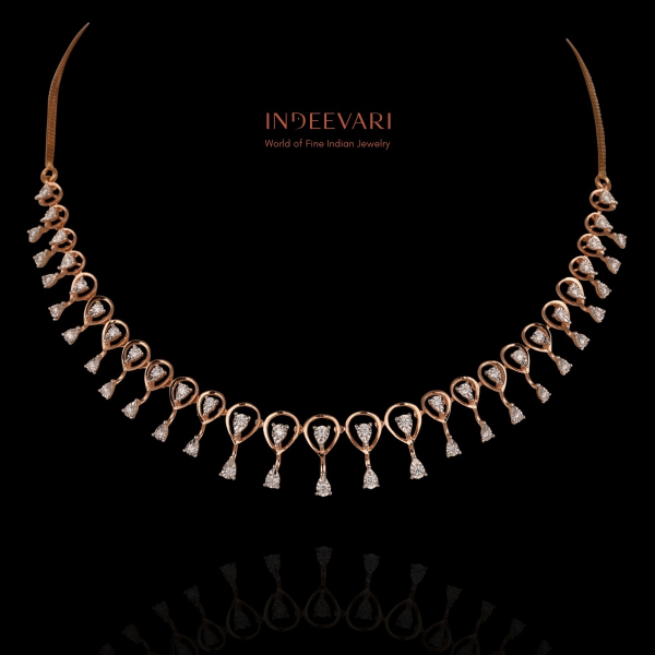 Tript Diamond Necklace