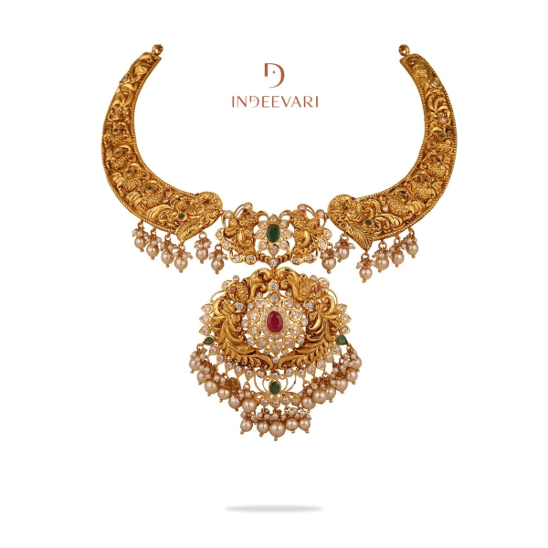 Sahiba Pachiwork Kanti Necklace