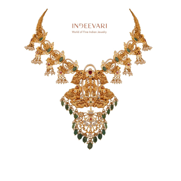Shrishti Pachi Ramparivar Short Necklace 