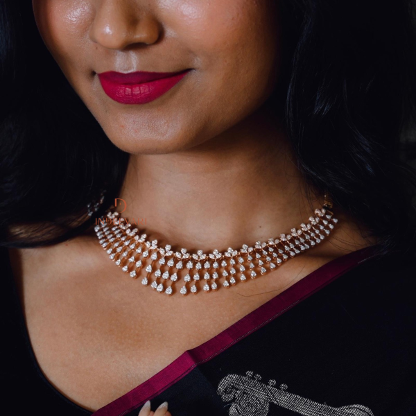 Vallari Diamond Choker Necklace Set