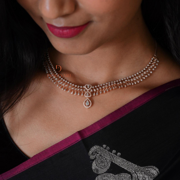 Tatini Diamond Necklace Set