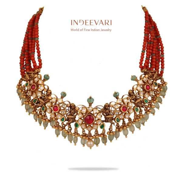 Rohana Antique Coral Necklace