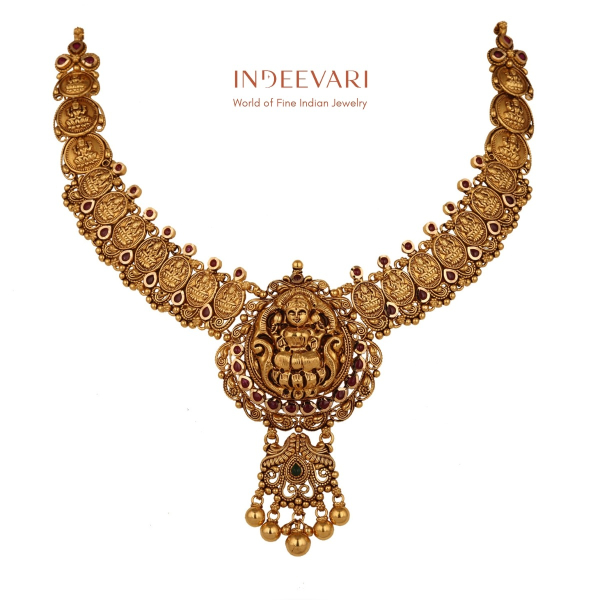 Charitrika Kasu Necklace