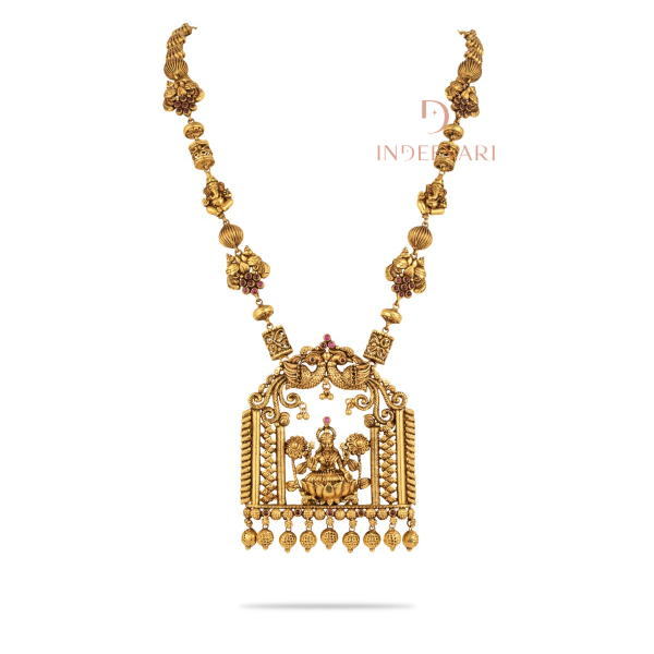 Goddess Lakhsmi Temple Necklace