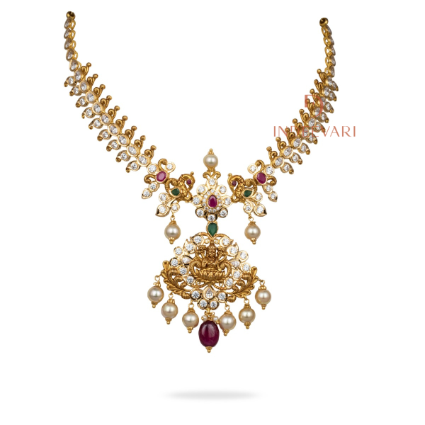 Pachiwork Pearl Drop Necklace