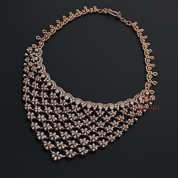 Parama Diamond Chandelier Necklace Set