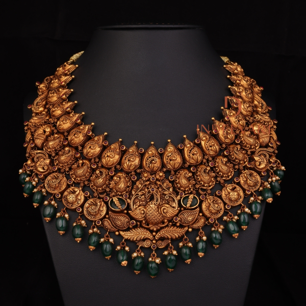 Anandi Mayuri Nakshi Necklace