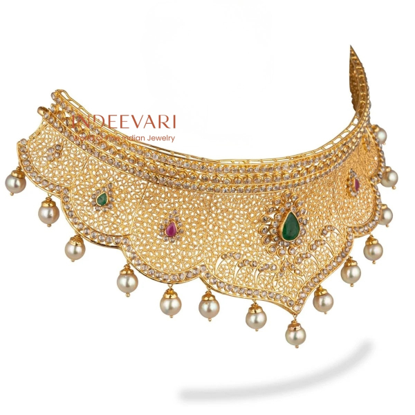 Ditvi Chakri Polki Choker