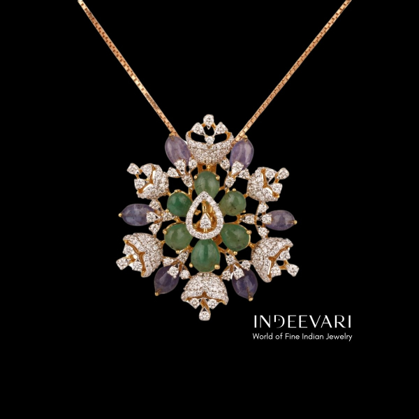 Minal Diamond Pendant