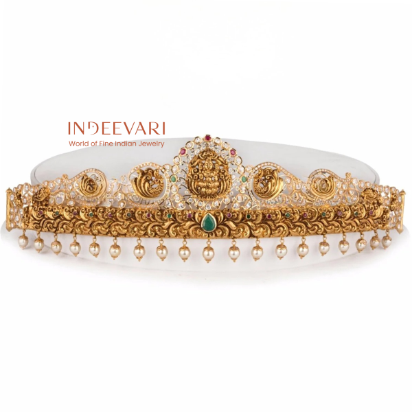 Lakshmi Peacock Half Belt